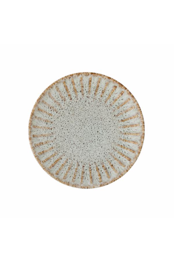 Fleur Matstallrik Natue Stoneware - 4