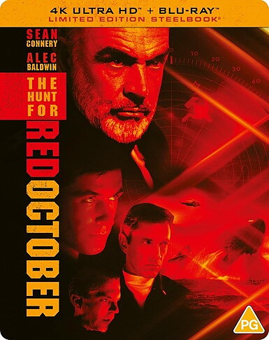 Hunt For Red October - Limited Edition Steelbook (BLU-RAY 4K ULTRA HD + BLU-RAY)