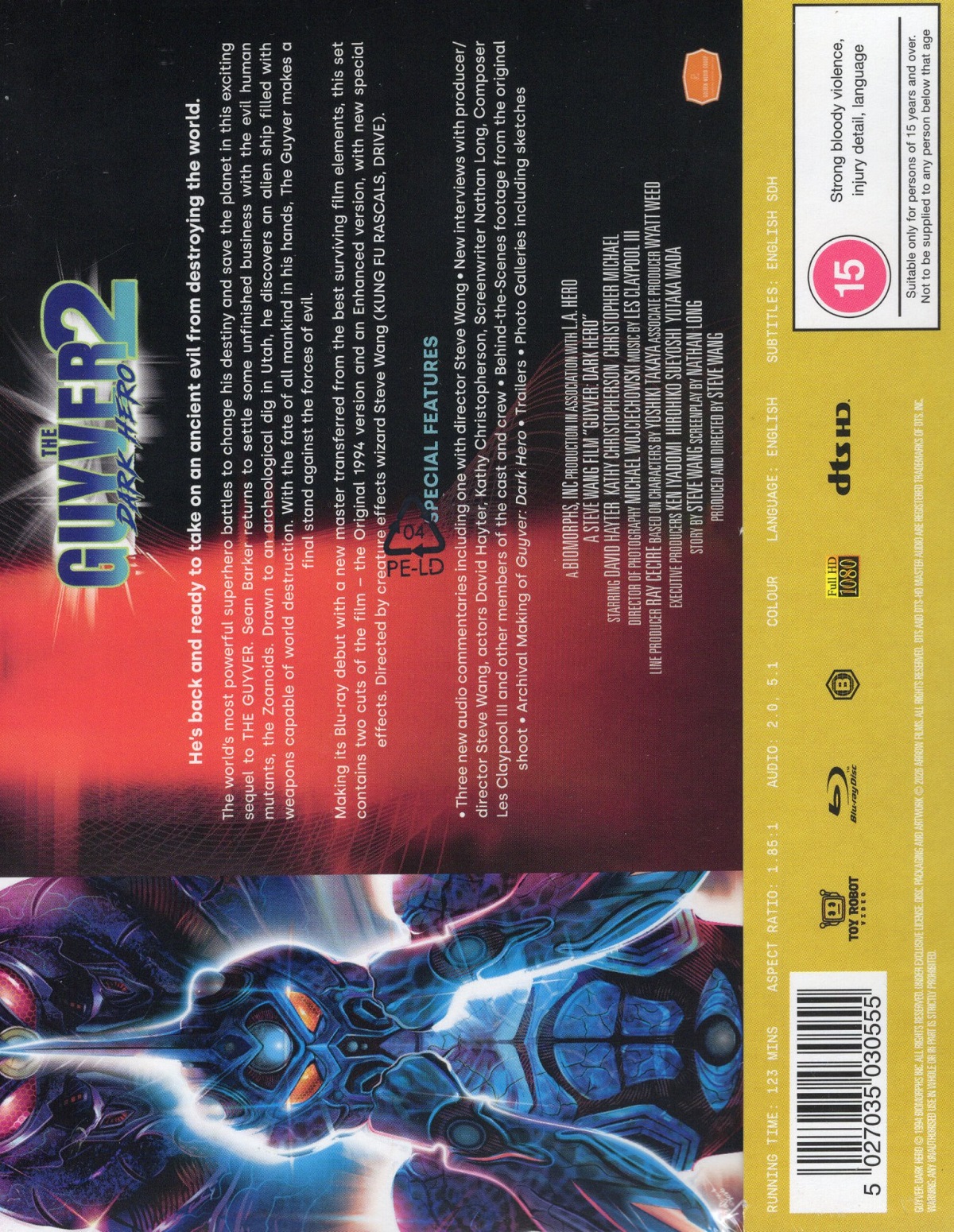The Guyver 2: Dark Hero (ej svensk text) (Blu-ray) - 2
