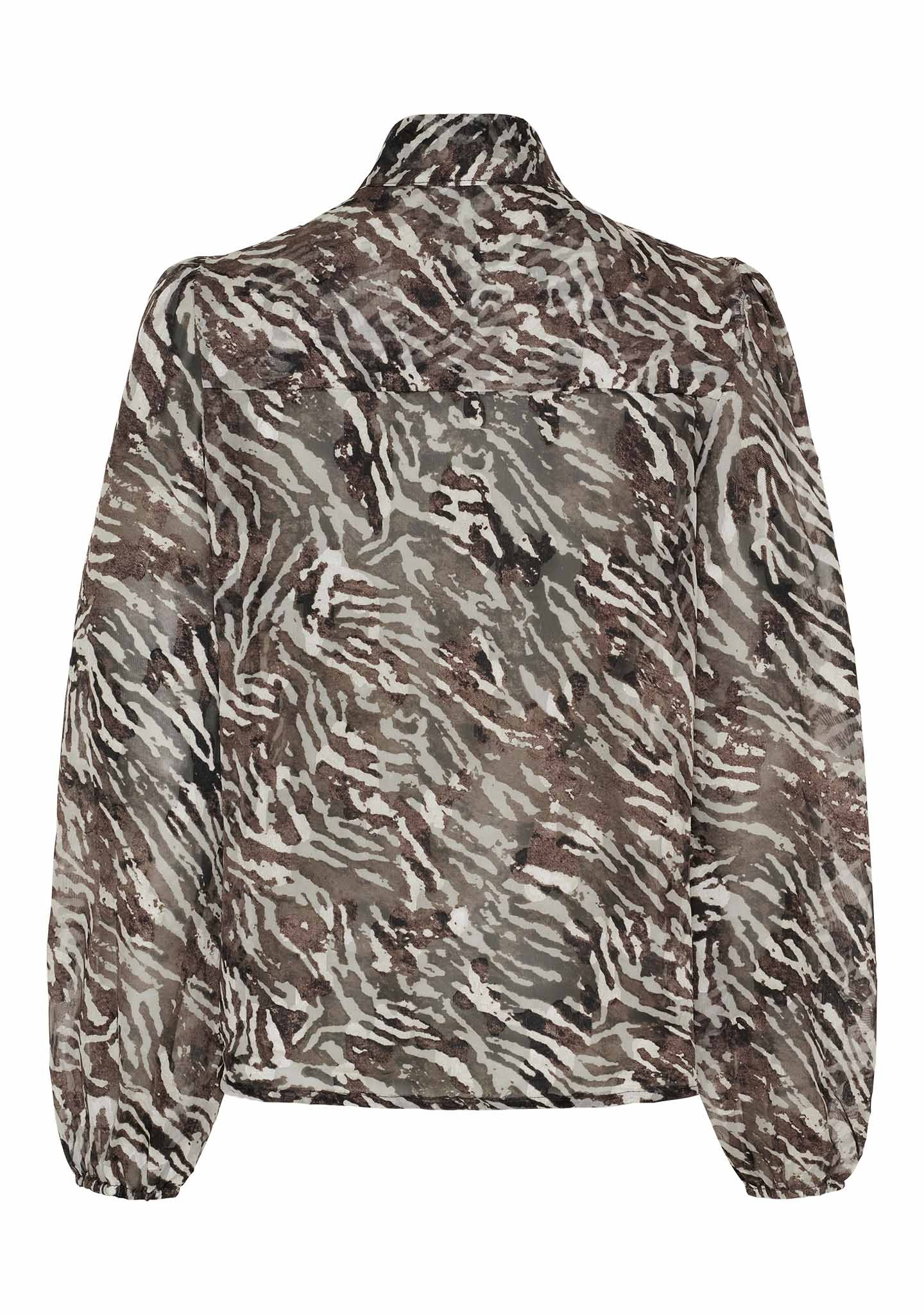 Jill Blouse - Flowing Brown - Isay - 5