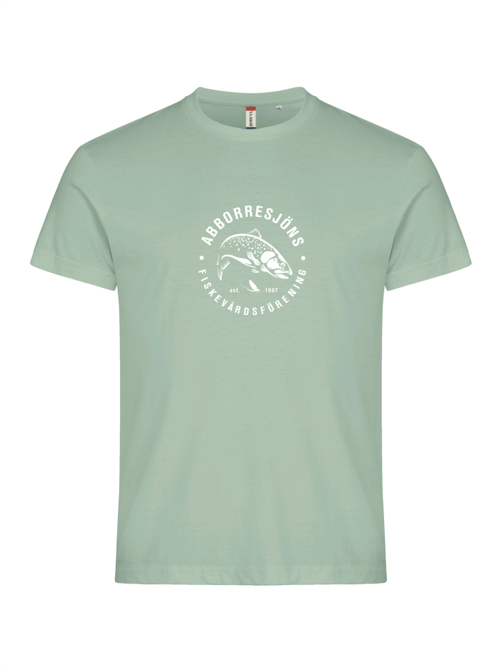 T-Shirt (Salviagrön)-Abborresjön