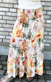 Cosy House Kjol Alice Blad Orange
