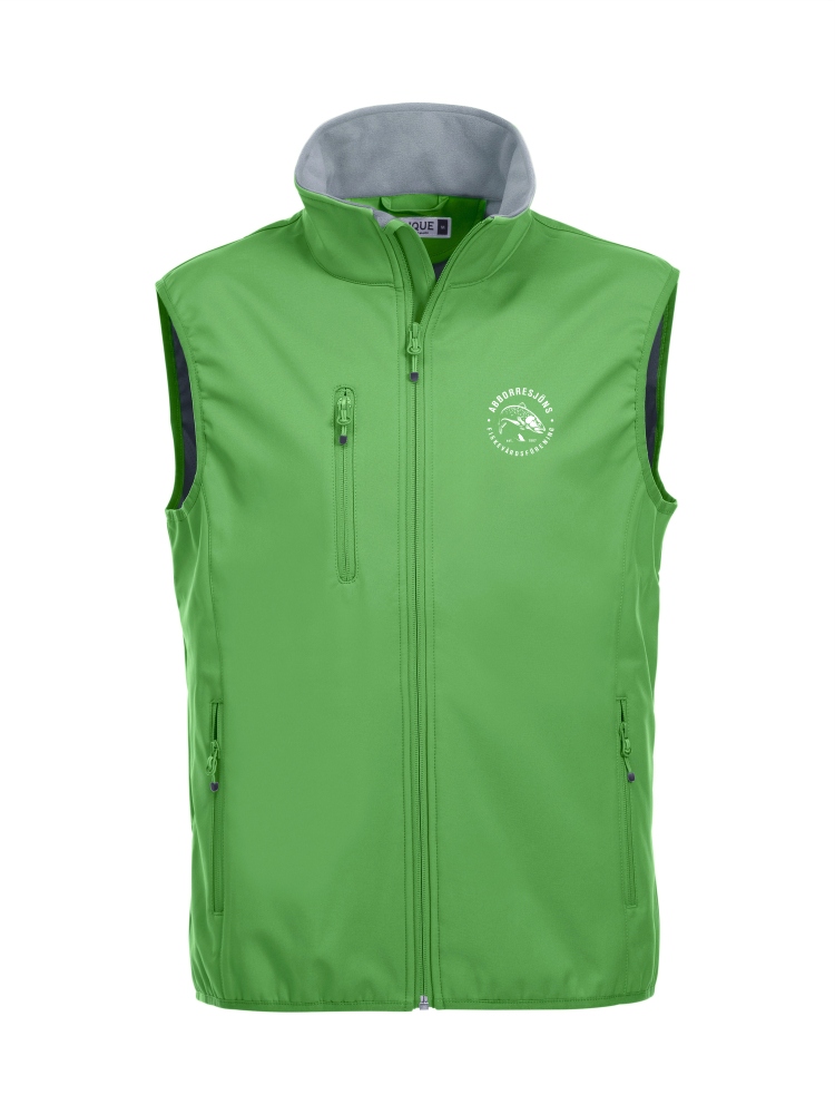 Softshell Vest (Grön)-Abborresjön