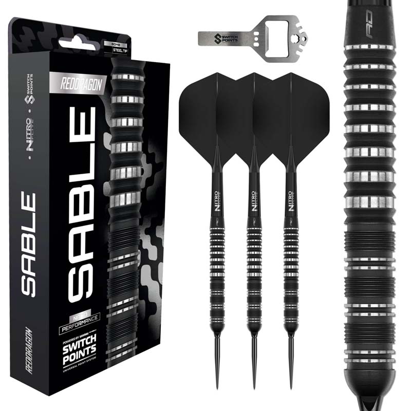 Red Dragon Sable Parallel Switch Points 90% 21g - 2