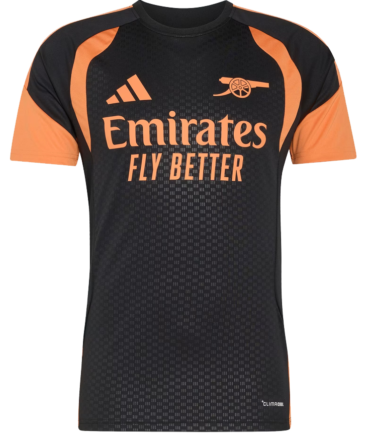 2026/2027 ARSENAL ADIDAS TIRO TRAINING SHIRT - SVART