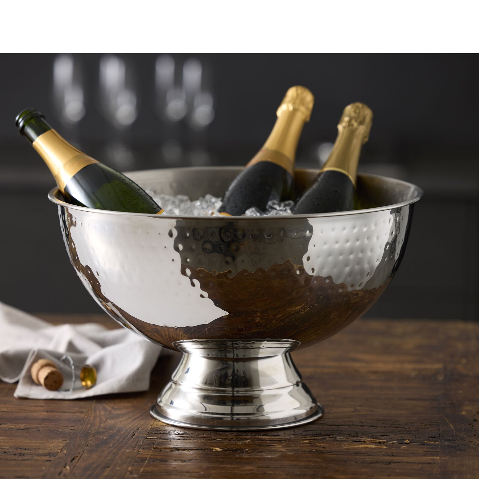 Champagnekylare Hamrat Stål 13 Liter - 4