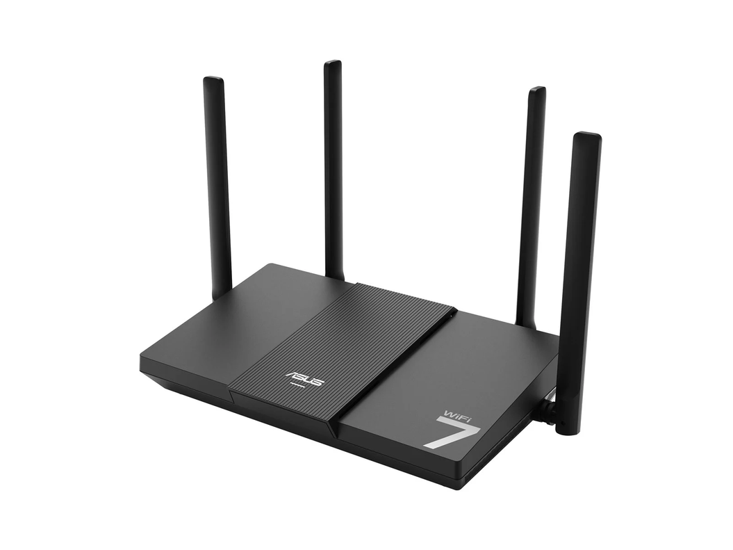 ASUS RT-BE50U Router WiFi 7 | Dual-band  | 4-Antenna | 3-Port switch |