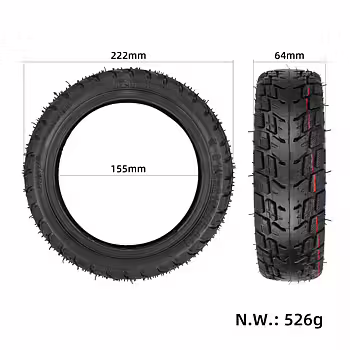  50/75-6.1 / 8.5*2-6.1 Offroad däck elscooter 