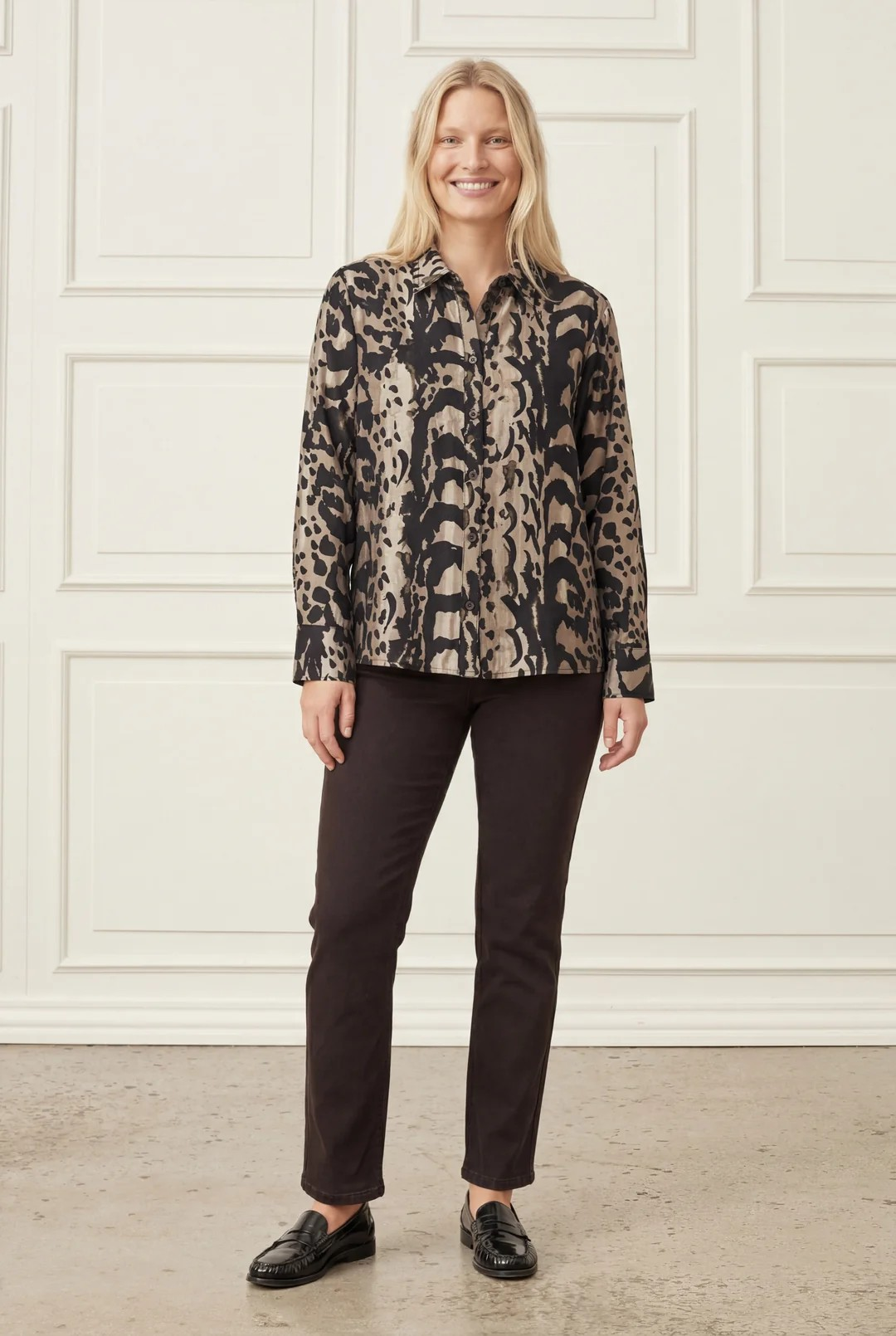 Nini Shirt - Earth & Black - Isay