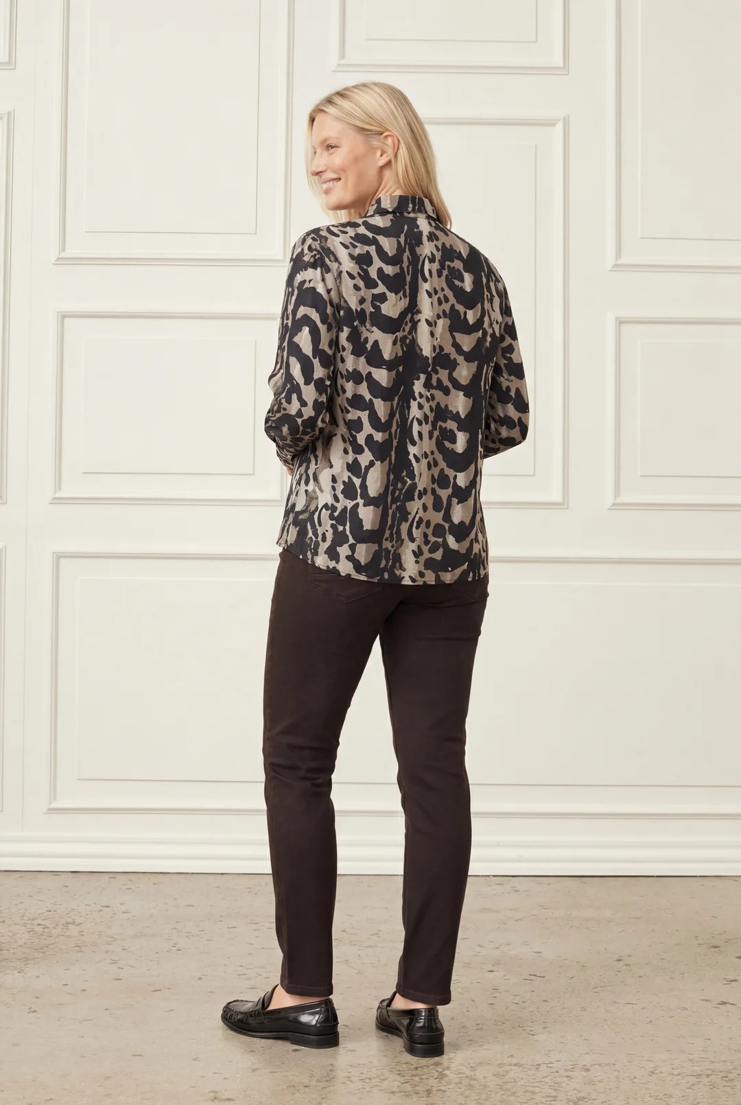 Nini Shirt - Earth & Black - Isay - 3