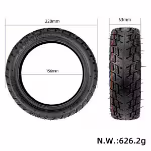  8.5x2 / 50/75-6.1 Silikonfyllt  Däck