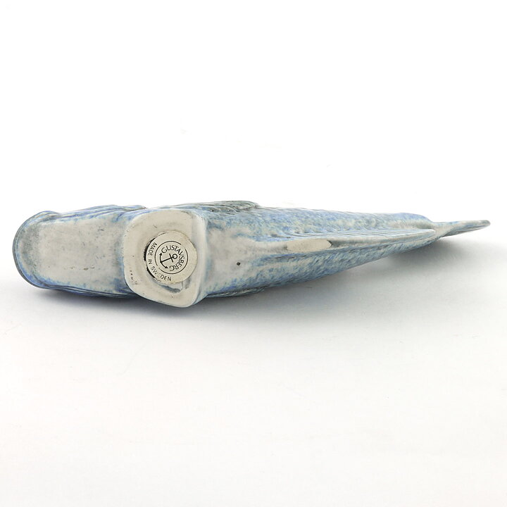 スヴェン・ヴァイスフェルト  青い魚  北欧の生物  14/9cm  1980年代