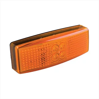 Side Marker Light 12/24V Yellow 110x40mm LED