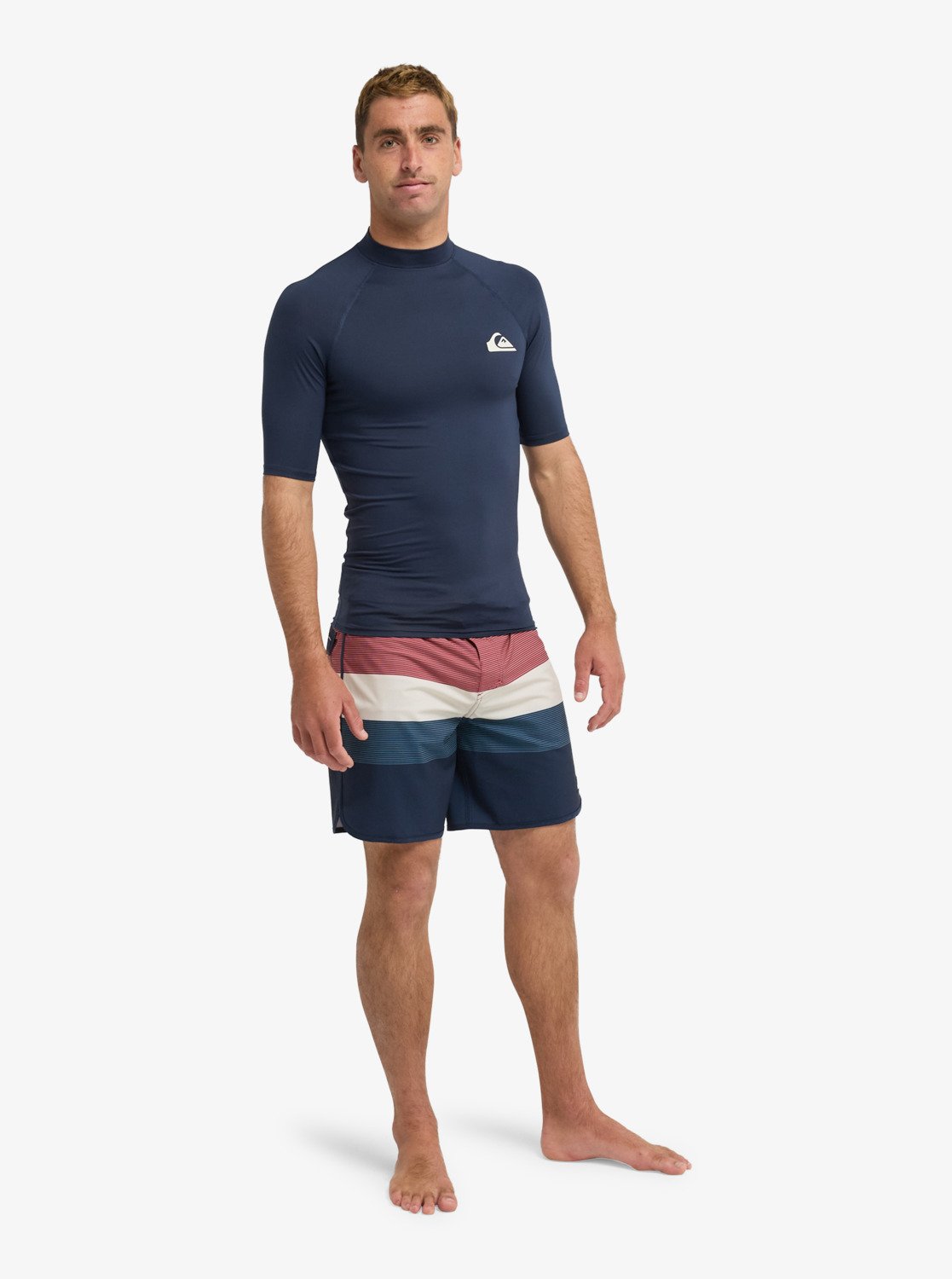 Quiksilver rashguard  everyday s/s mörkblå - 5