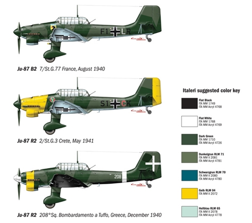 Junkers Ju-87 B2/R2 Stuka 1/72 - 2