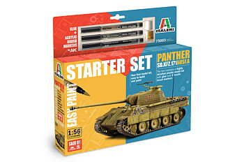 Model set: Panther Sd.Kfz.171 Ausf.A 1/56