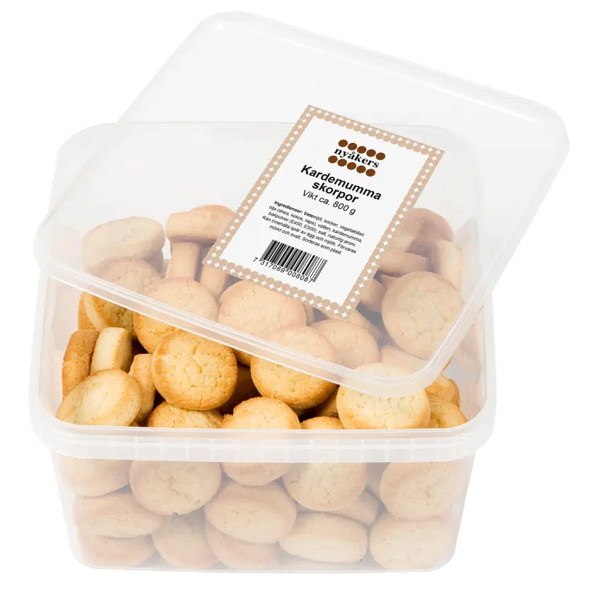 Kardemummaskorpor 800g