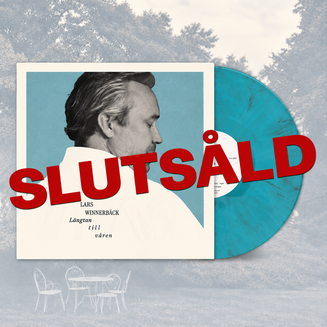 LARS WINNERBÄCK - LÄNGTAN TILL VÅREN (SIGNERAD BLÅ VINYL)
