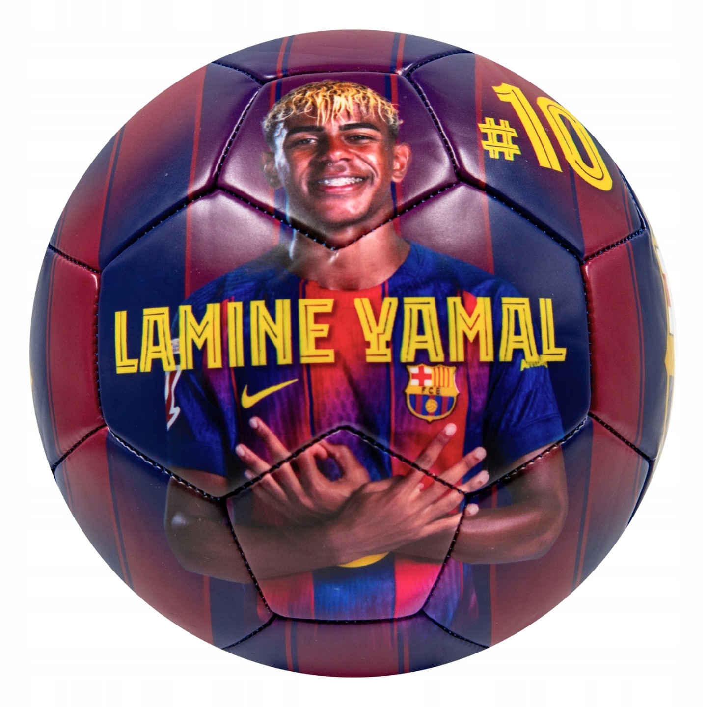 FC Barcelona Fotboll Lamine Yamal 5 - 2