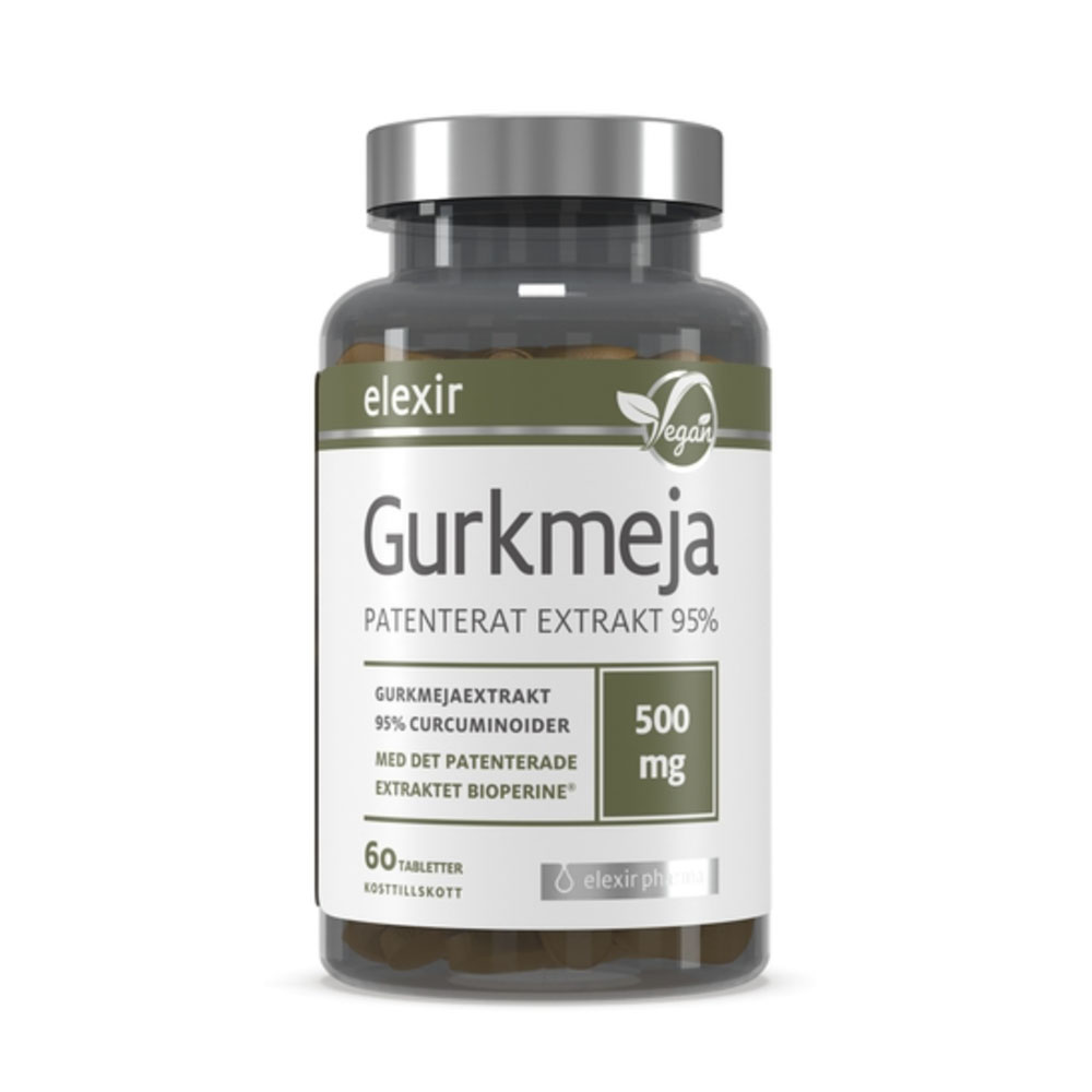 Gurkmeja 500 mg 60 tab Elexir Pharma