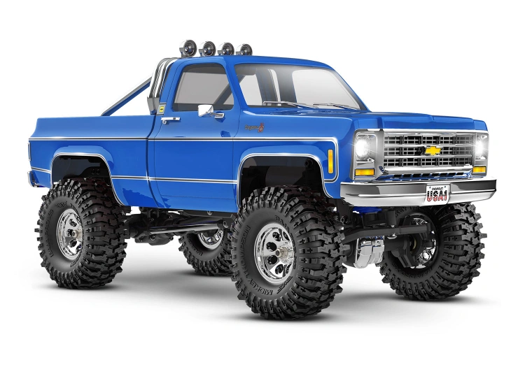 Traxxas TRX-4M 1/18 Chevrolet K-10 High Trail RTR sininen