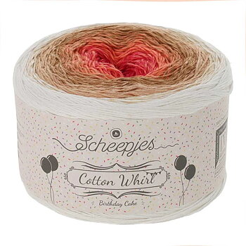 Scheepjes Cotton Whirl Birthday Cake