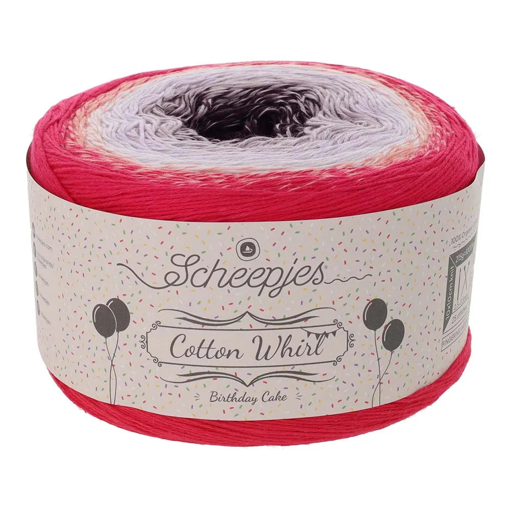 Scheepjes Cotton Whirl Birthday Cake - 4