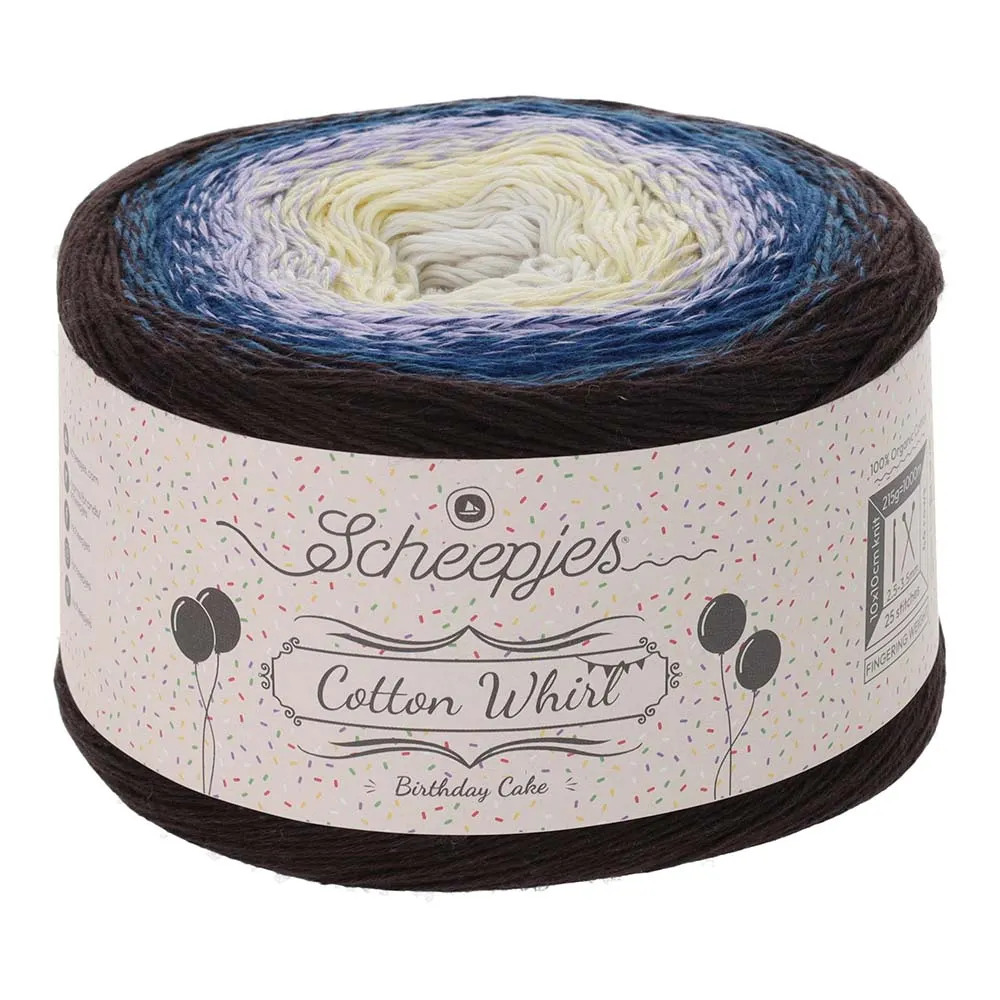 Scheepjes Cotton Whirl Birthday Cake - 6