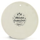 Björn Wiinblad (1970s) Round October Wall Plaque with Graphic People Decor 15 cm