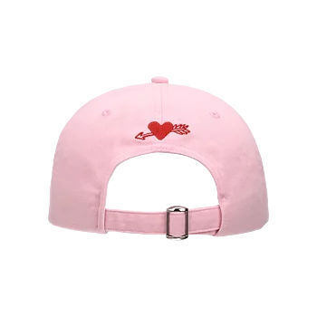 Snorkfröken keps med brodyr rosa - Cool Mumin keps, vuxen one size