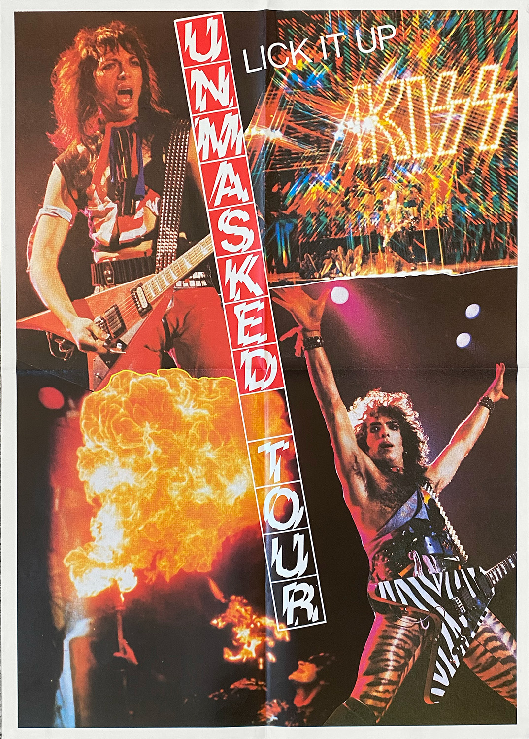 KISS – UNMASKED TOUR / LICK IT UP