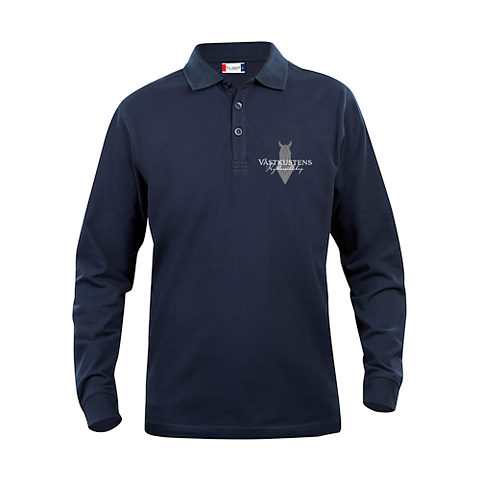 Basic Polo lång ärm - JUNIOR