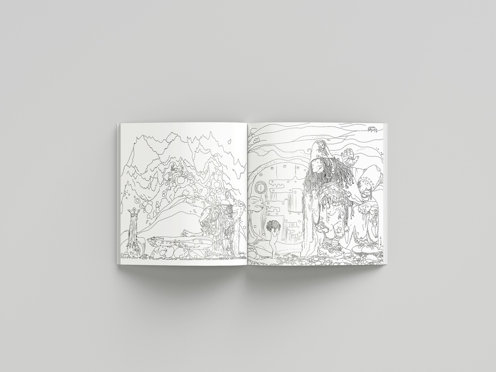 Fantasy Forest Coloring Book - John Bauer - 4