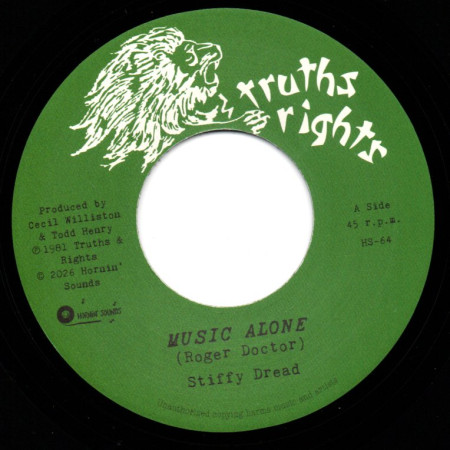 Stiffy Dread – Music Alone
