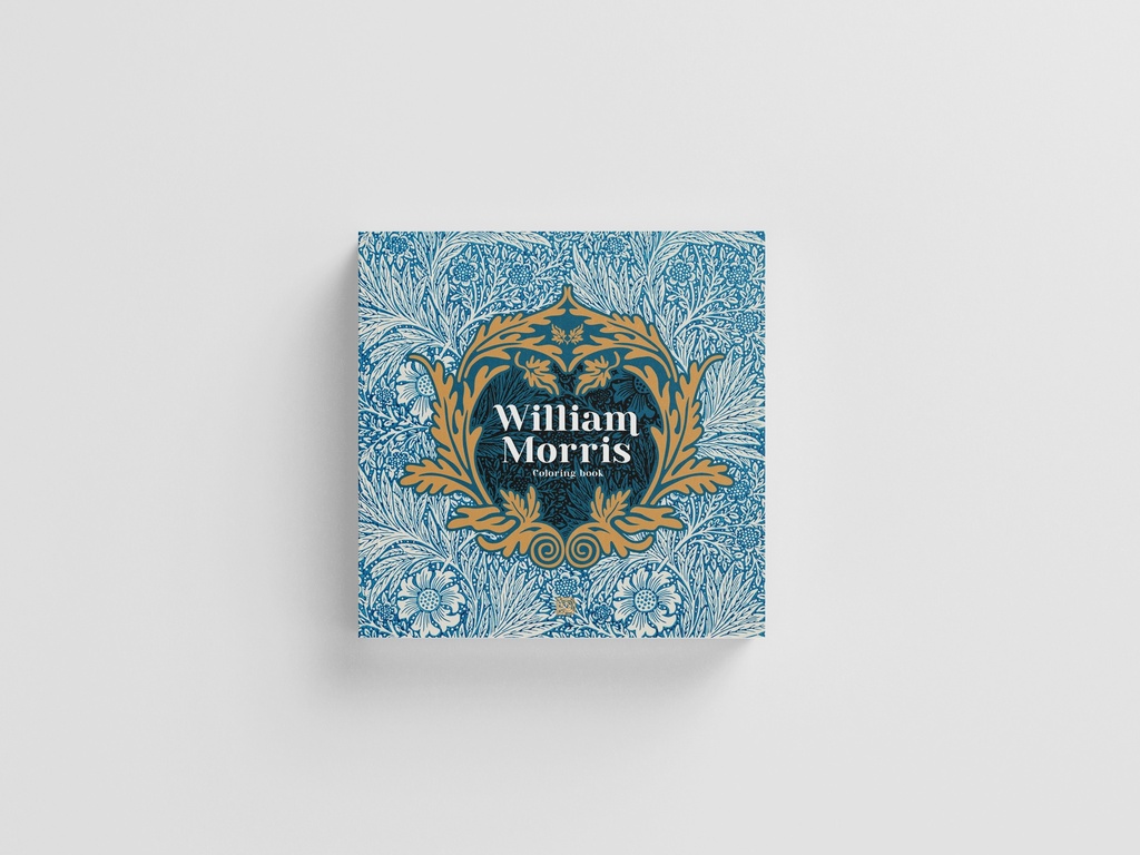 Målarbok William Morris /William Morris coloring book - 2