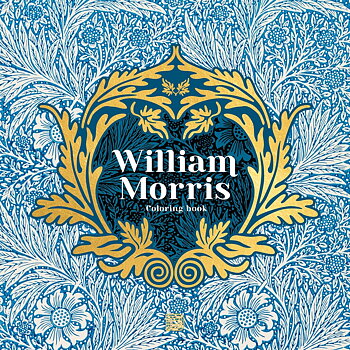 Målarbok William Morris /William Morris coloring book