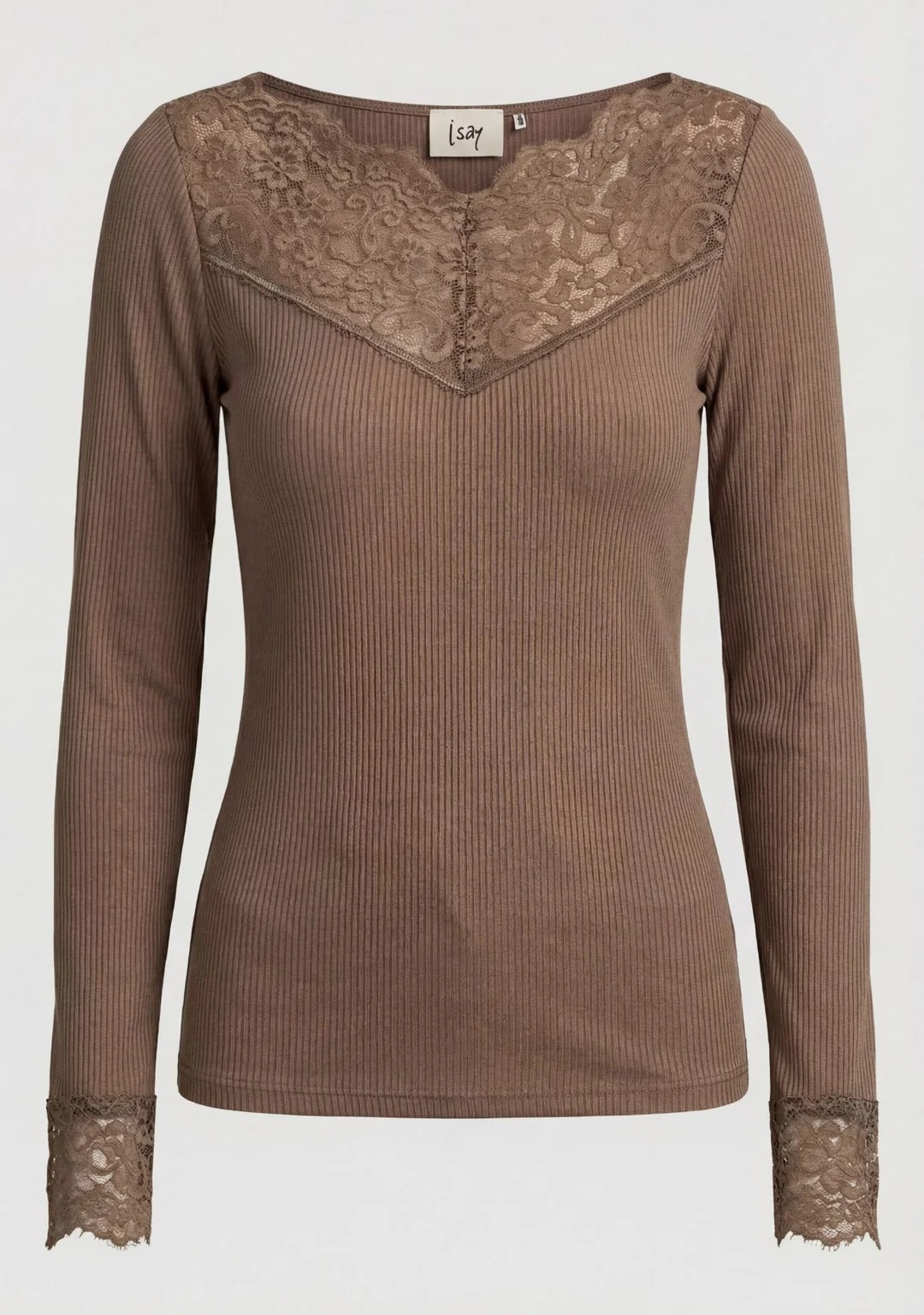 Dee Lace Blouse - Taupe - Isay
