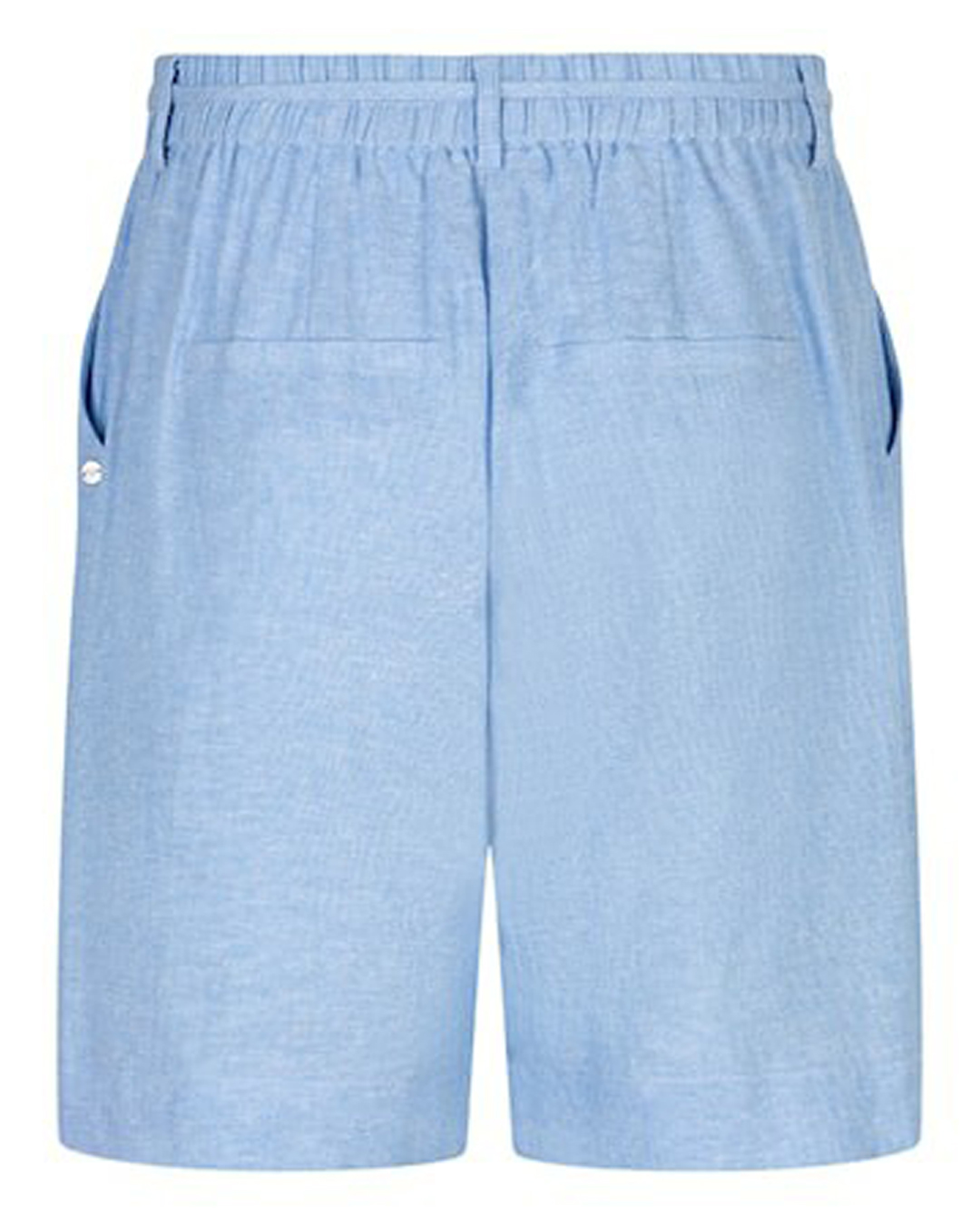 Shorts Cami linneblandning ljusblå - 2