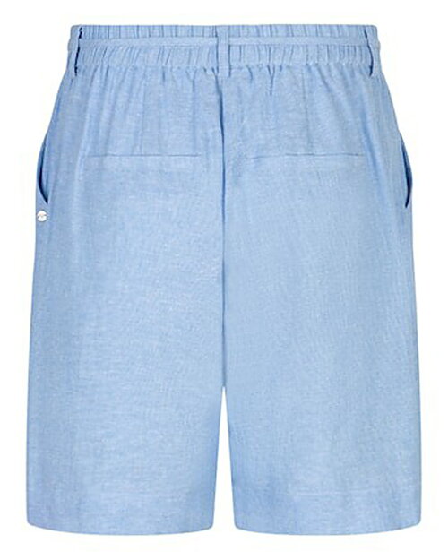 Shorts Cami linneblandning ljusblå - 2
