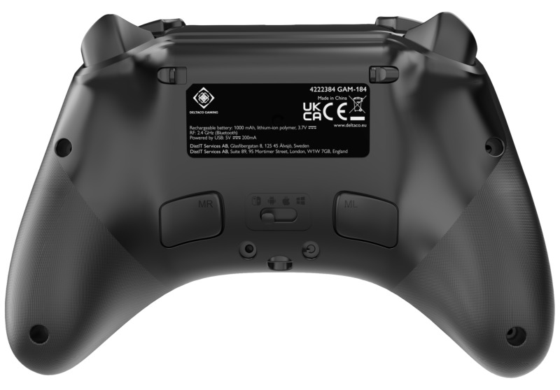 Deltaco Gaming Trådlös PC & Switch handkontroll - 7