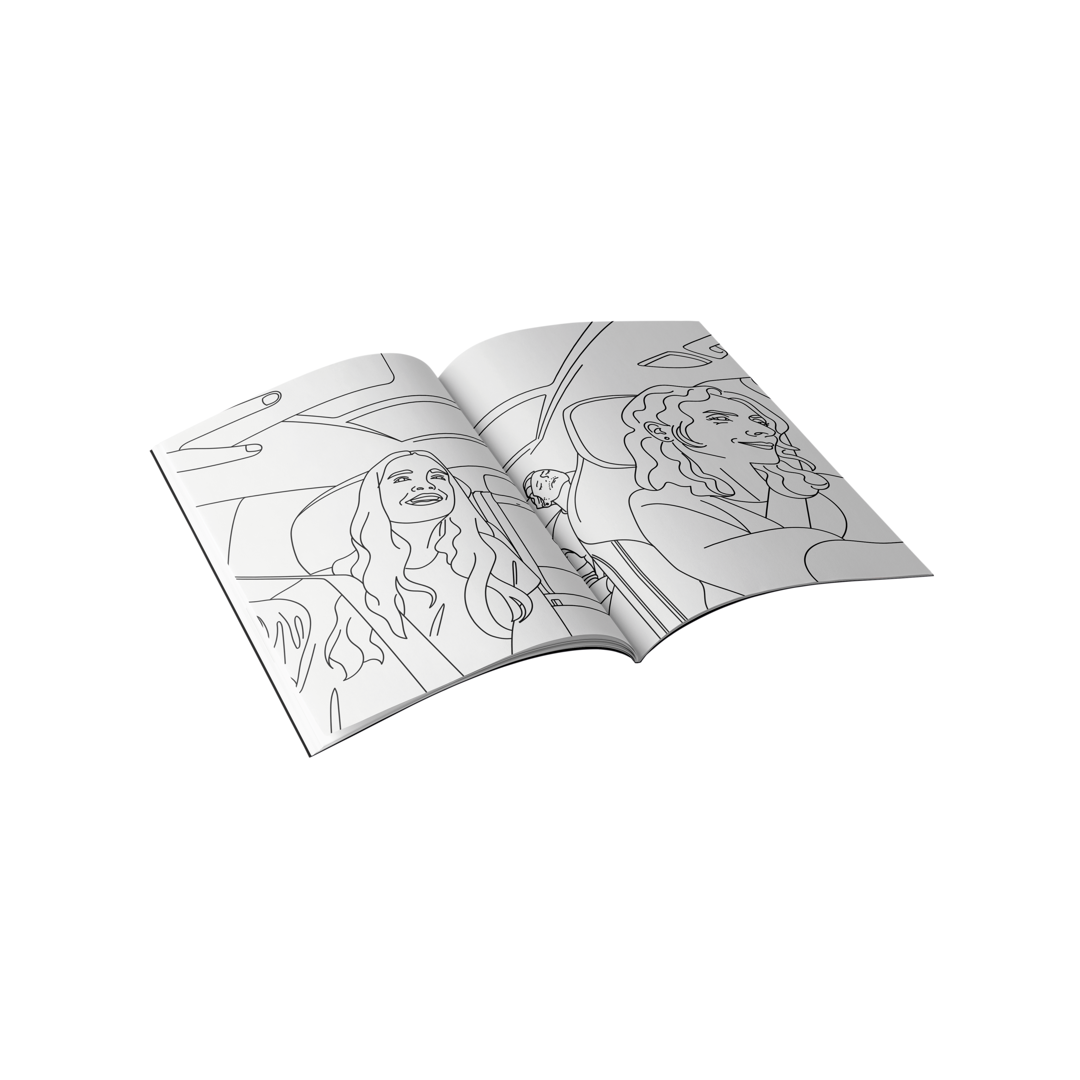 Childrens coloring book and pen set - 3