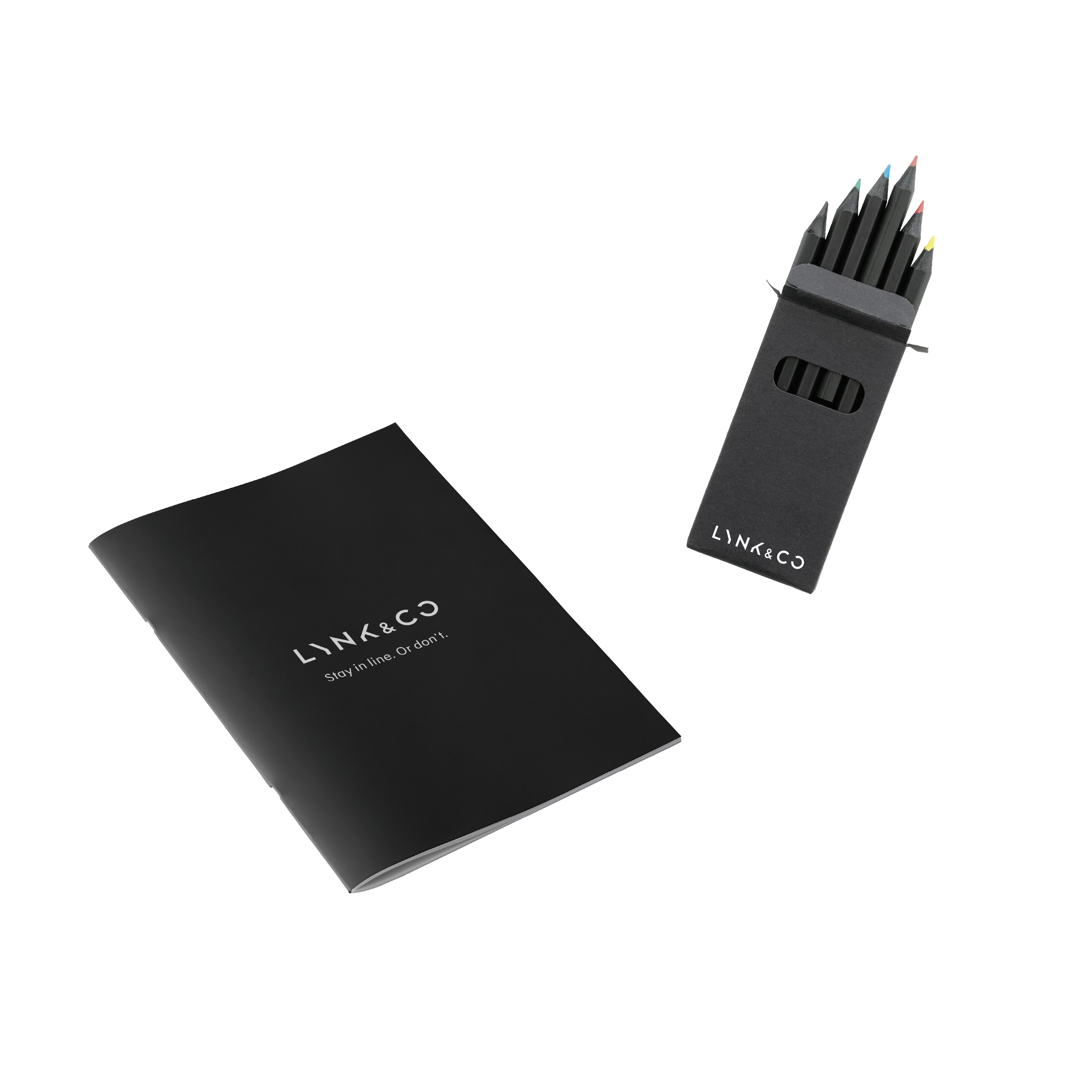 Childrens coloring book and pen set