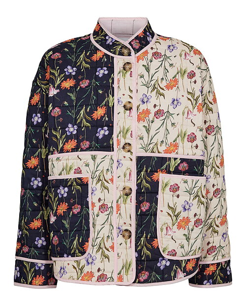 Jacka Kajsa quiltad rosa/blå - 7