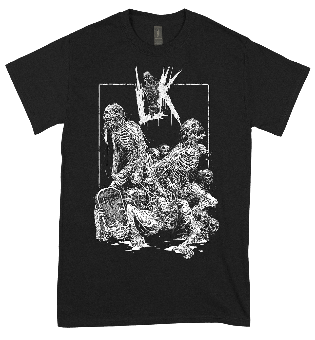 LIK - Necropile SVART T-shirt