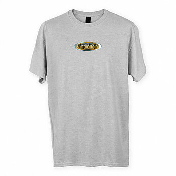 Stand Tall T-Shirt - Skateboarding Ash Grey