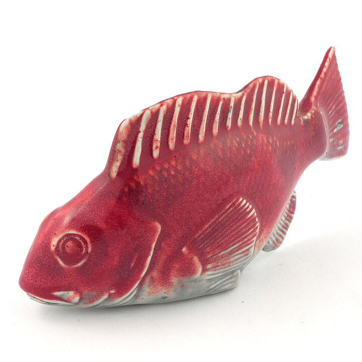 Sven Wejsfelt (1980s) Pink Fish from the Nordic Fauna 16/9 cm