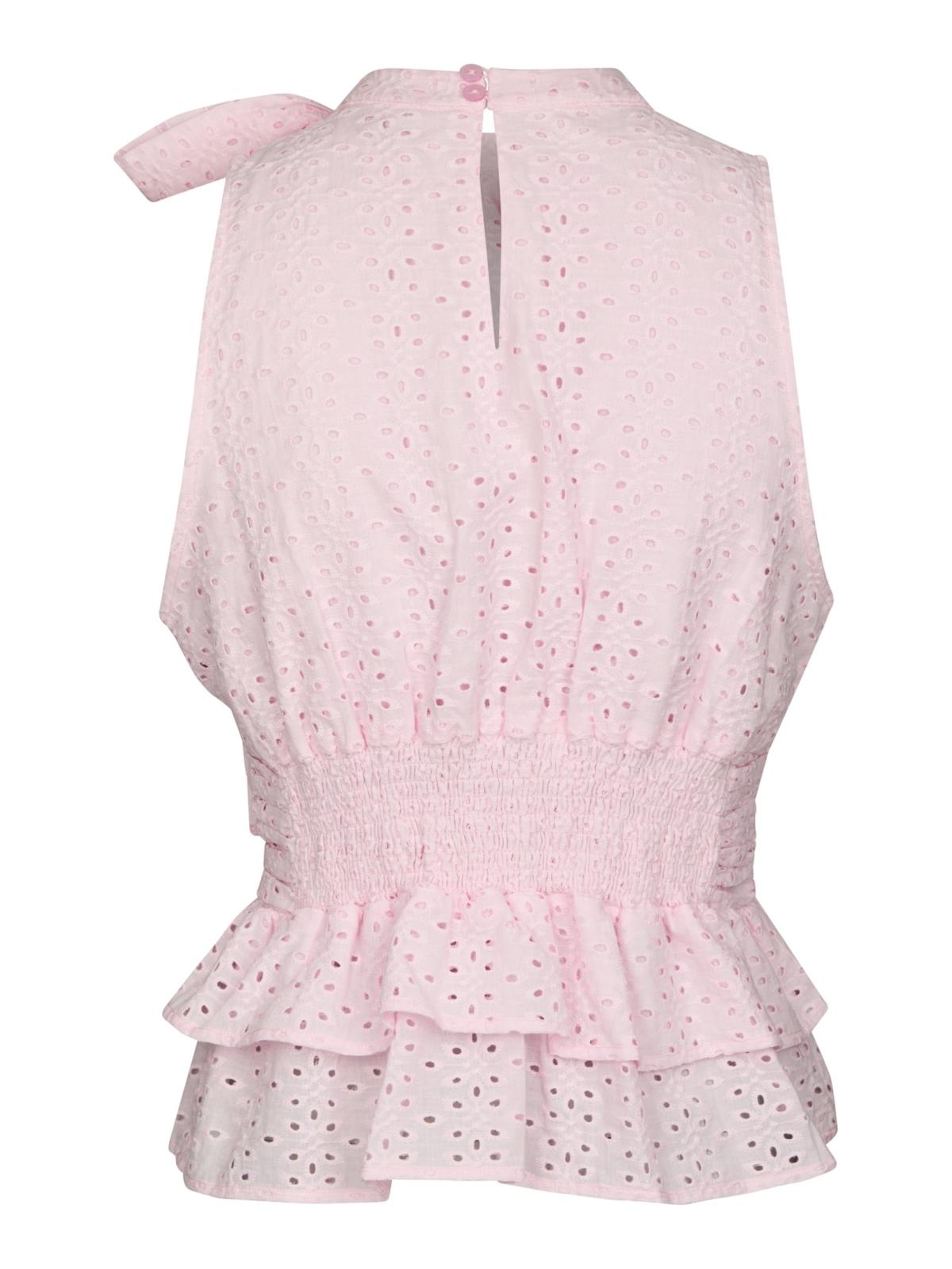 Neo Noir Ansol Emb Top, Light Pink - 2