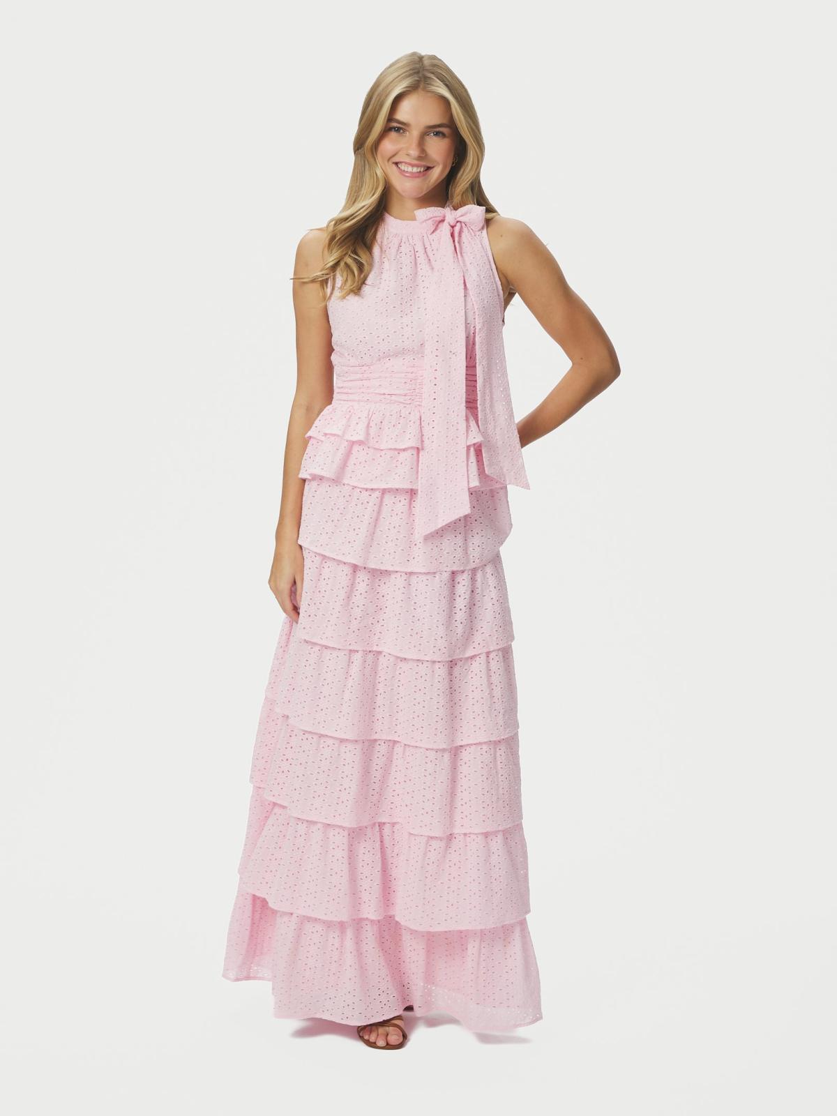 Neo Noir Ansol Emb Top, Light Pink - 5