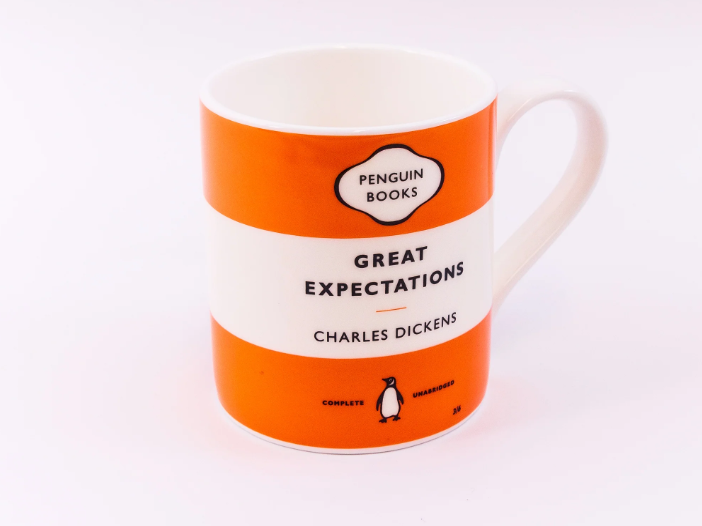 Penguin : Charles Dickens Great Expectations Mug - Mugg med den ikoniska klassikerdesignen - 4