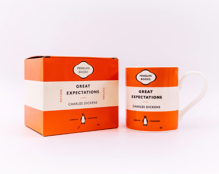 Penguin : Charles Dickens Great Expectations Mug - Mugg med den ikoniska klassikerdesignen
